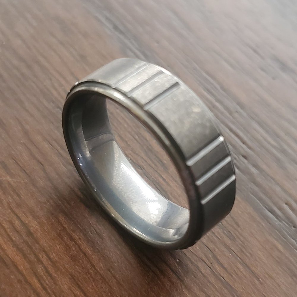 Nohe Jewelry Designer Tungsten Ring
